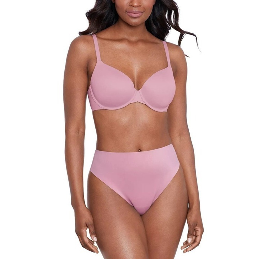 Miraclesuit Light Shaping Waistline Thong Underwear Sizeโ XL Pink Mesa Rose 2538